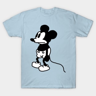 Unhappy Mouse and Steamboat Willie 1928 T-Shirt